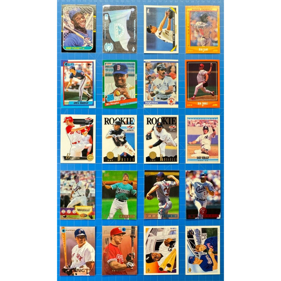 Misc Lot of 40 Baseball Cards - Topps, Score, Fleer, Rookie - Many Gradable - Picture 3 of 3